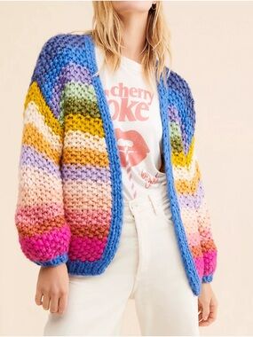 Ciebon Rosa Rainbow Cardigan